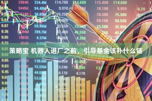 策略宝 机器人进厂之前，引导基金该补什么链